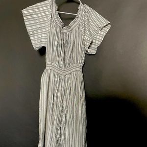 Lane Bryant stripped Romper/Jumpsuit